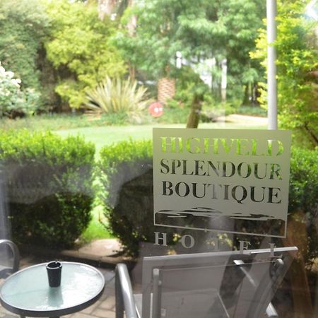 Highveld Splendour Boutique Bed And Breakfast Эрмело Экстерьер фото