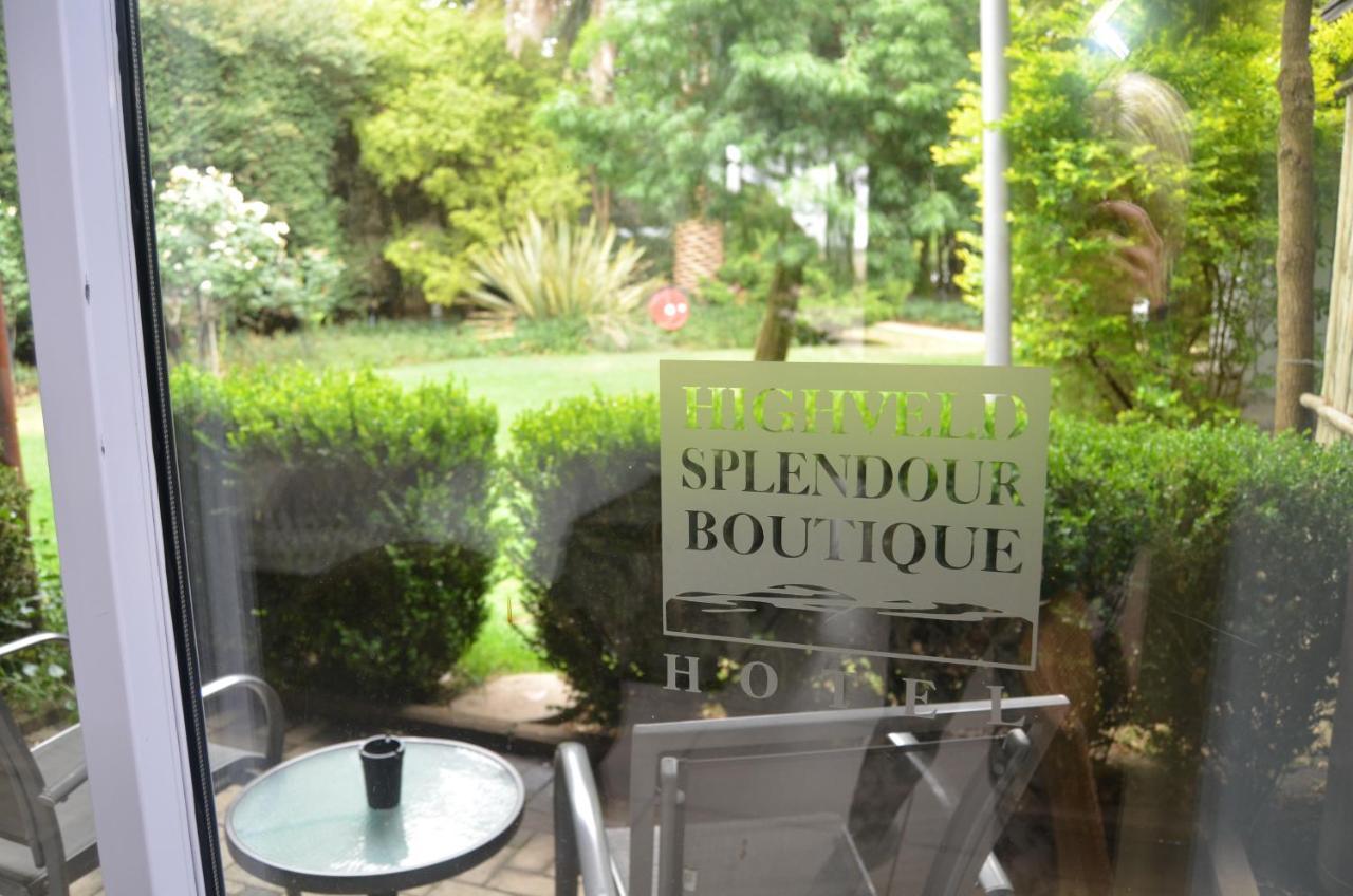 Highveld Splendour Boutique Bed And Breakfast Эрмело Экстерьер фото